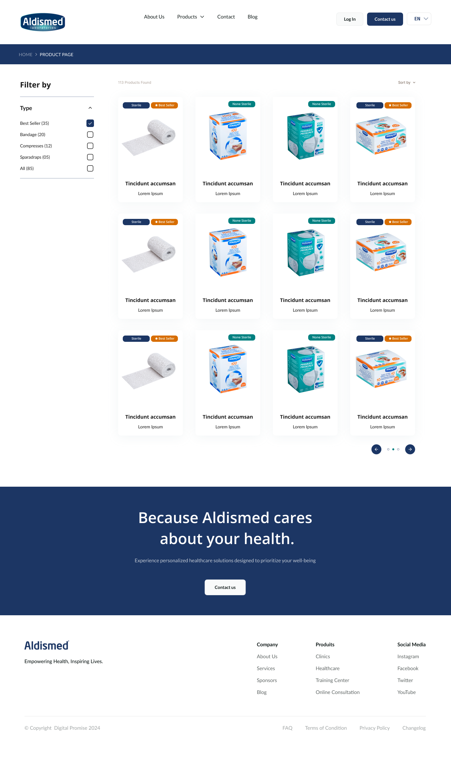 Sterile Consumables Catalog